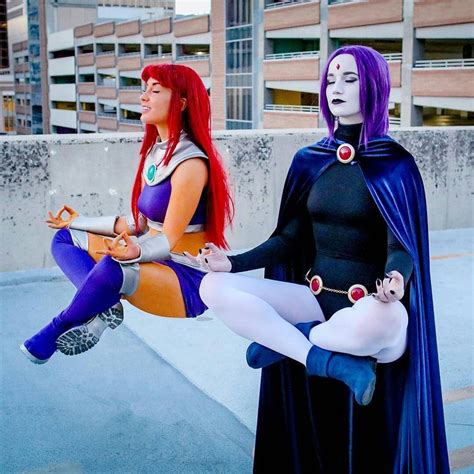 Raven and starfire costume